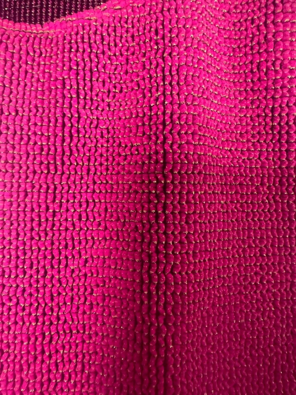 Good American Fuchsia Knit Tank Mini Dress - Picture 6 of 6